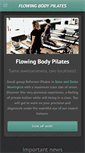 Mobile Screenshot of flowingbodypilates.com